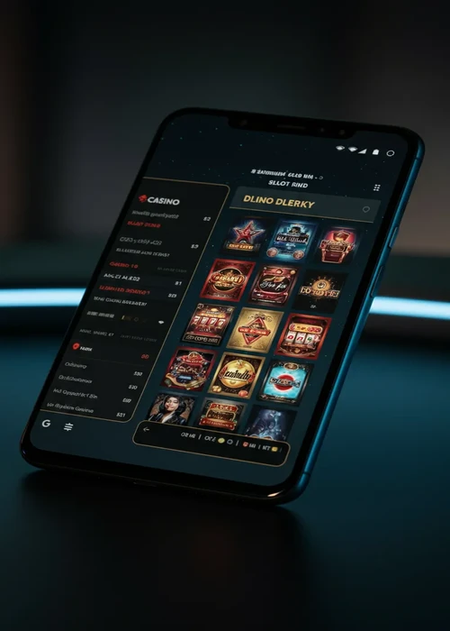 Ruby Vegas gebruikersinterface met beschikbare populaire spellen