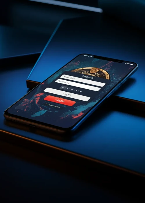 Ruby Vegas authentication page for quick member access